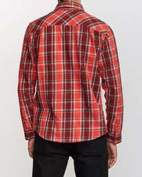 2 That'll Work Flannel  - Camiseta de manga larga  para Hombre  Q1SHRERVF9 RVCA