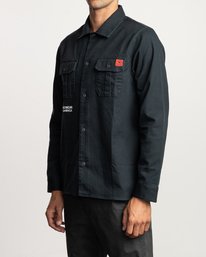 3 Smith Street  - Long Sleeve Shirt  Q1SHRHRVF9 RVCA