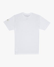 1 RVCA Blocker  - Short Sleeve T-Shirt White Q1SSSARVF9 RVCA