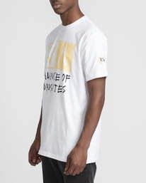 4 RVCA Blocker  - Short Sleeve T-Shirt White Q1SSSARVF9 RVCA