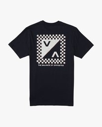 0 Check Mate  - Camiseta de manga corta para Hombre  Q1SSSDRVF9 RVCA