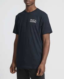 4 Check Mate  - Camiseta de manga corta para Hombre  Q1SSSDRVF9 RVCA