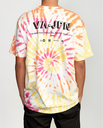 3 Japan Block - Tie-Dye T-Shirt for Men  Q1SSTVRVF9 RVCA