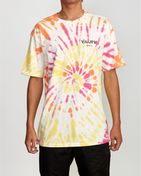 2 Japan Block - Tie-Dye T-Shirt for Men  Q1SSTVRVF9 RVCA