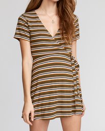2 Slater  - Vestido cruzado para Mujer  Q3DRRARVF9 RVCA