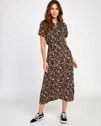 0 Dixie  - Robe mi-longue pour Femme  Q3DRRDRVF9 RVCA
