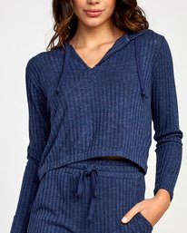2 Mesa Pullover  - Camiseta con capucha para Mujer  Q3HORHRVF9 RVCA