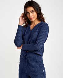 3 Mesa Pullover  - Camiseta con capucha para Mujer  Q3HORHRVF9 RVCA
