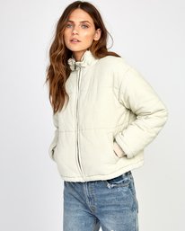 0 Eezeh Puffer  - Kurze Jacke für Frauen  Q3JKRGRVF9 RVCA