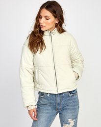 4 Eezeh Puffer  - Kurze Jacke für Frauen  Q3JKRGRVF9 RVCA