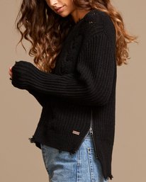 2 Drop Out  - Zip Sweater  Q3JPRCRVF9 RVCA