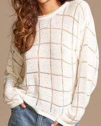 2 Range  - Lightweight Knit Sweater  Q3JPRJRVF9 RVCA
