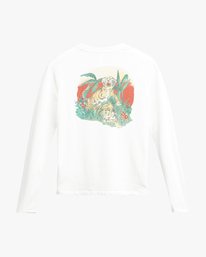 3 Melissa Grisancich Tiger Attack  - Long Sleeve T-Shirt  Q3LSRERVF9 RVCA