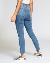 2 Solar  - Pantalones vaqueros de tiro alto para Mujer  Q3PNRARVF9 RVCA