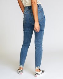 3 Solar  - Pantalones vaqueros de tiro alto para Mujer  Q3PNRARVF9 RVCA