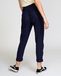 1 Scout  - Pantaloni a Righe da Donna  Q3PTRDRVF9 RVCA