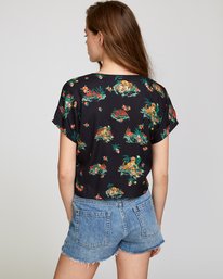 1 Melissa Grisancich Voyage  - Camisa abotonada para Mujer  Q3SHRARVF9 RVCA
