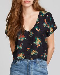 2 Melissa Grisancich Voyage  - Camisa abotonada para Mujer  Q3SHRARVF9 RVCA