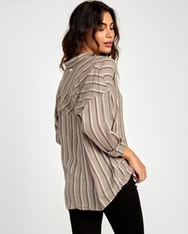 1 Hera  - Camisa abotonada holgada para Mujer  Q3SHRBRVF9 RVCA