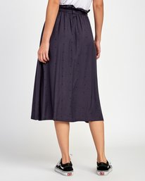 1 Sounded  - Midi Skirt  Q3SKRERVF9 RVCA