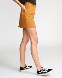 3 Rowdy Denim  - Mini-jupe pour Femme  Q3SKRFRVF9 RVCA