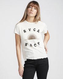 0 Sunshine  - Camiseta de manga corta para Mujer  Q3SSRARVF9 RVCA