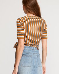 1 Lyra  - Crop Top cache-cœur pour Femme  Q3TPRERVF9 RVCA