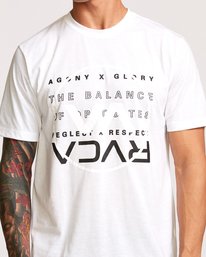 3 Brand Over Balance  - Short Sleeve Sports T-Shirt  Q4SSMBRVF9 RVCA