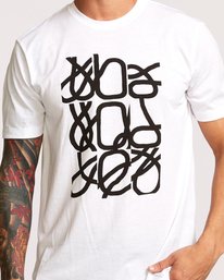 4 Francesco Fid Turmoil  - Camiseta deportiva de manga corta para Hombre  Q4SSMERVF9 RVCA