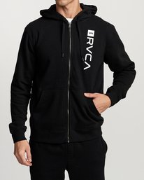 2 Cage  - Sweat à capuche de sport pour Homme  Q4ZHMBRVF9 RVCA
