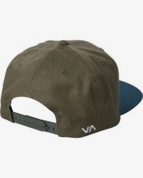 1 RVCA Twill - Snapback Hat for Men Green Q5CPRCRVF9 RVCA