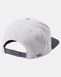 6 RVCA Twill - Snapback Hat for Men Grey Q5CPRCRVF9 RVCA