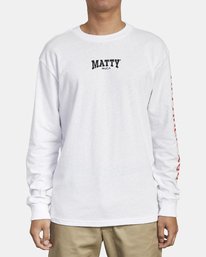 2 Matty Matheson - Long Sleeve T-Shirt for Men  R1LSMARVW9 RVCA