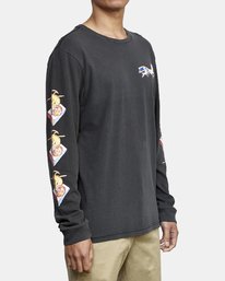 5 Kevin Spanky Gallop - Camiseta de Manga Larga para Hombre  R1LSRARVW9 RVCA