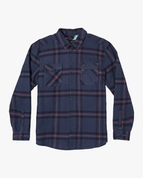 0 Yield Plaid - Button-Up Flannel Shirt for Men  R1SHRCRVW9 RVCA