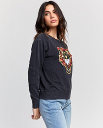 3 Ben Venom Mended - Felpa da Donna  R3FLRARVW9 RVCA