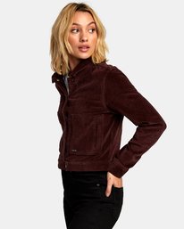 3 Out Out - Corduroy Cropped Jacket for Women  R3JKRBRVW9 RVCA