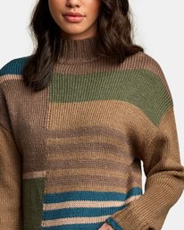 1 Crossfire - Mock Neck Jumper for Women  R3JPRCRVW9 RVCA