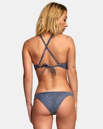 0 Stone - Bas de bikini texturé à couvrance Medium pour Femme  R3SBRFRVW9 RVCA