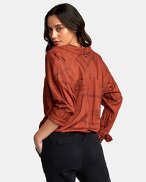 1 Hera - Oversized Button-Up Shirt for Women  R3SHRBRVW9 RVCA