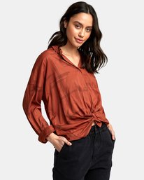 0 Hera - Oversized Button-Up Shirt for Women  R3SHRBRVW9 RVCA