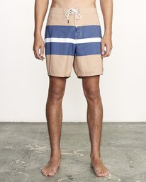 0 Westport Trunk 16" - Striped Board Shorts for Men  S1BSRIRVP0 RVCA