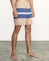 5 Westport Trunk 16" - Striped Board Shorts for Men  S1BSRIRVP0 RVCA