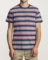 1 Damian - Striped T-Shirt for Men  S1KTRARVP0 RVCA