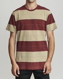 1 Rumble - Gestreiftes T-Shirt für Herren  S1KTRBRVP0 RVCA