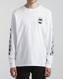 2 Martin Ander Snake - Long Sleeve T-Shirt for Men  S1LSRDRVP0 RVCA
