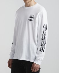4 Martin Ander Snake - Long Sleeve T-Shirt for Men  S1LSRDRVP0 RVCA