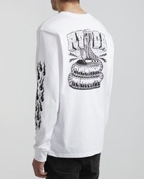 6 Martin Ander Snake - Long Sleeve T-Shirt for Men  S1LSRDRVP0 RVCA
