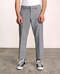 0 Hi-Grades - Houndstooth Chinos for Men  S1PTRCRVP0 RVCA