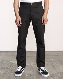 0 The Weekend Stretch - Woven Trousers for Men  S1PTRFRVP0 RVCA